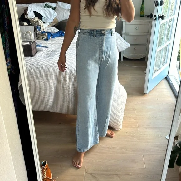 Rollas high rise wide leg